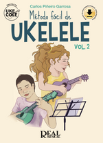 Cargar imagen en el visor de la galería, LIBRO UKECOLE MÉTODO FÁCIL DE UKELELE VOL. 2
